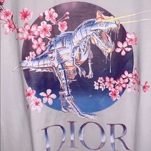 Dior Homme Sorayama Dinosaur Tee